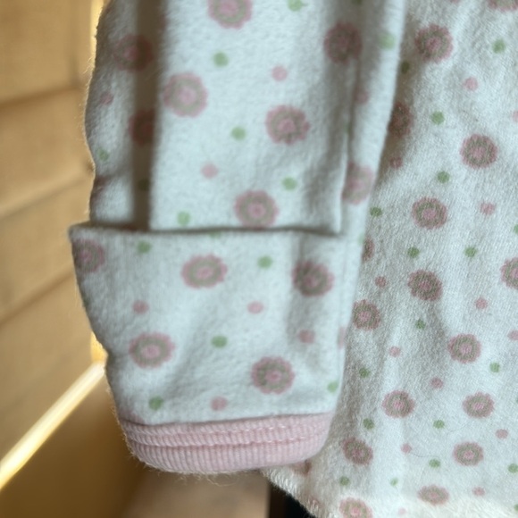 Under the Nile 100% Organic Cotton Kimono Side Snap Top & Pant Set Sz 0-3 Mths - Picture 4 of 13